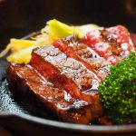 「炭焼き肉と京野菜の店 Nico」の日替わりミニバイキングと鹿児島黒牛の炭焼き